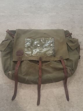 Vintage Duluth Pack No.4 Canvas and Leather Bag